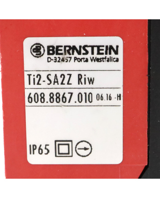 BERNSTEIN Grenztaster Ti2-SA2Z Riw 608.8867.010 NOV