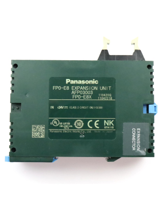 Panasonic Expansion Unit FP0-E8X AFP03003 GEB