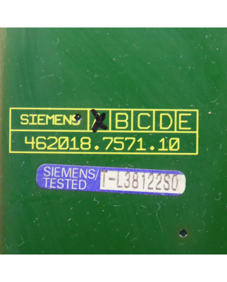 Siemens Baugruppe 462018.7571.10 462018.1908.00 Vers.A GEB