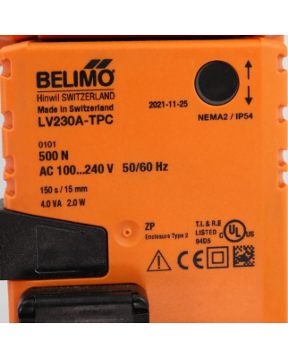 Belimo Ventilantrieb LV230A-TPC GEB