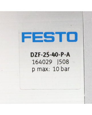 Festo Flachzylinder DZF-25-40-P-A 164029 GEB