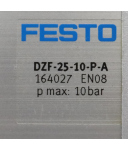 Festo Flachzylinder DZF-25-10-P-A 164027 GEB