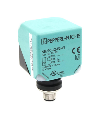 Pepperl+Fuchs induktiver Näherungssensor NBB20-L2-E2-V1 187481 GEB