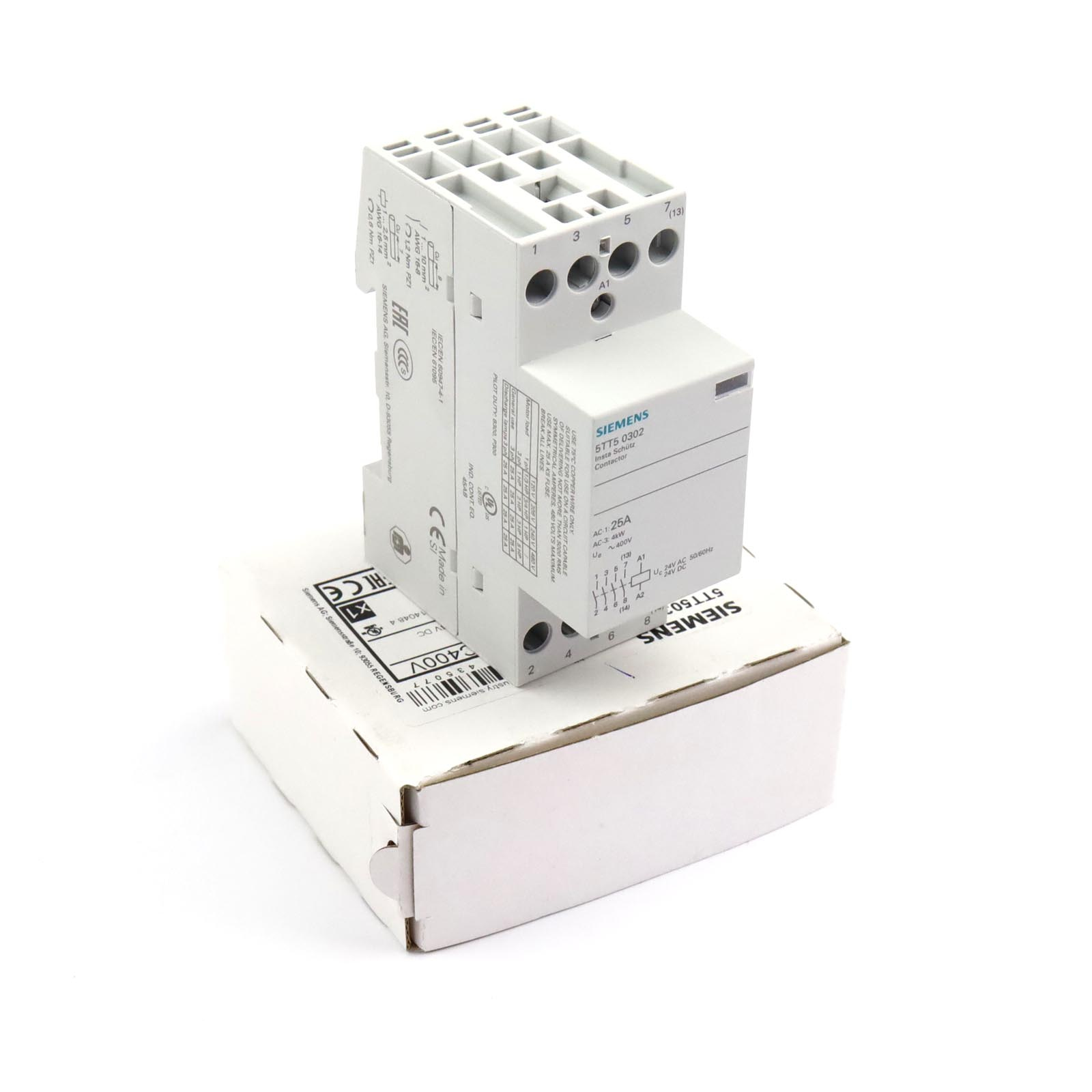 SIEMENS 5TT3707 INSTA- Schütz 63A 4xS EUR 46,90 - DE SIEMENS 5TT3707 INSTA- Schütz 63A 4xS EUR 46,90 - DE