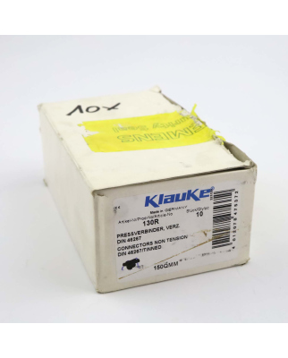 Klauke Pressverbinder KL150°22 / 130R (10Stk.) OVP
