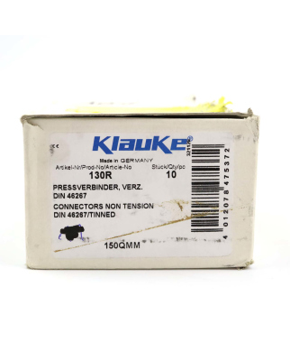 Klauke Pressverbinder KL150°22 / 130R (10Stk.) OVP