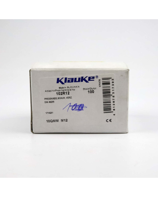 Klauke Presskabelschuh KL6/10 102R12 M12 (100Stk.) OVP