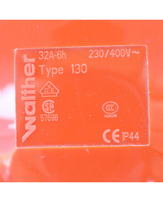 Walther CEE Kupplung 130 32A 5P 400V (10Stk.) OVP