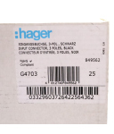 Hager Eingangsbuchse G4703 849562 (20Stk.) OVP