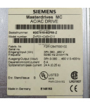 Siemens SIMOVERT Masterdrive MC 6SE7018-0EP50-Z Z=F01+C43+C11 E-Stand: B GEB