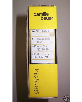 camille bauer Meßumformer SINEAX I503 Typ 503-31310...