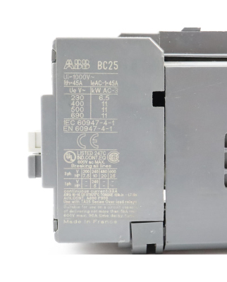 ABB Schütz BC25-30-10 24VDC GEB