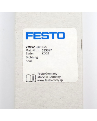 Festo Dichtung VMPA1-DPU-RS 533357 OVP