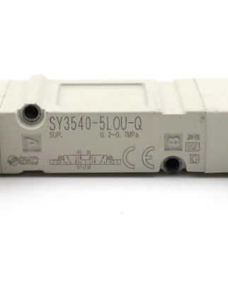SMC 5/3-Wege-Elektromagnetventil SY3540-5LOU-Q GEB