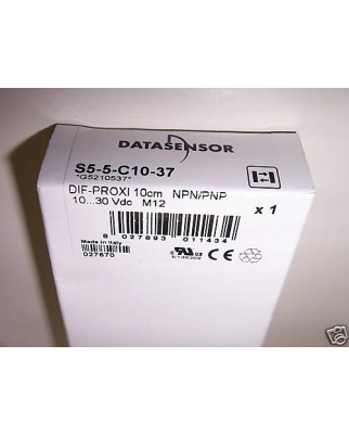 Datasensor Datalogic Sensor S5-5-C10-37 OVP