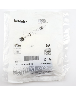 binder M12-T Kabeldose 99 0630 19 04 OVP