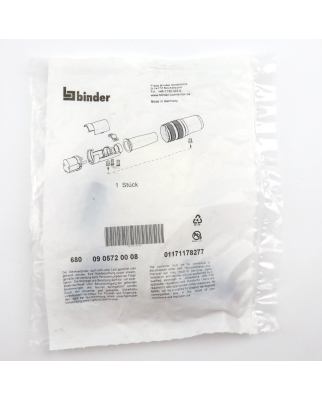 binder M16 Kabeldose 09 0572 00 08 OVP