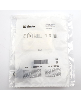 binder Snap-In Kabelstecker 99 9225 00 08 OVP