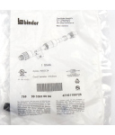 binder M8 Kabelstecker 99 3383 00 04 OVP