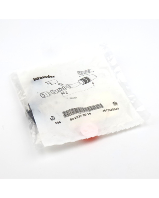 binder M16 Kabelstecker 09 0337 00 16 OVP