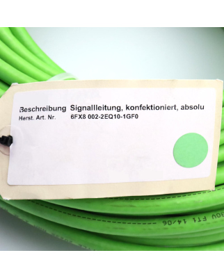 Siemens Signalleitung 6FX8002-2EQ10-1GF0 NOV