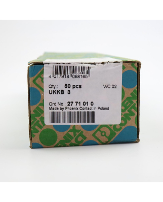 Phoenix Contact Doppelstockklemme UKKB3 2771010 (18Stk.) OVP