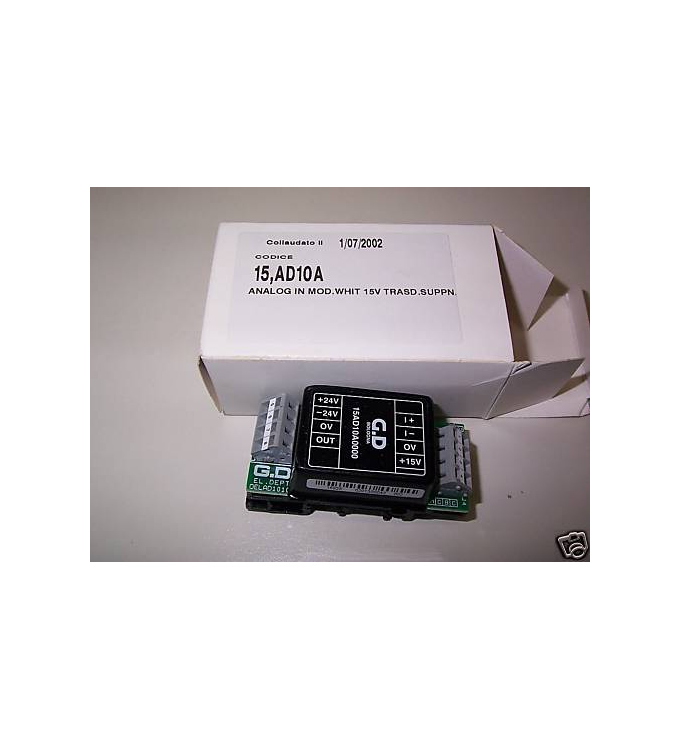 G.D Bologna Wandler 15AD10A0000 24V / 15V OVP