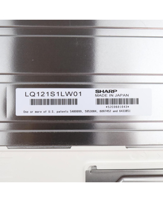 SHARP 12.1" TFT-LCD Display LQ121S1LW01 NOV