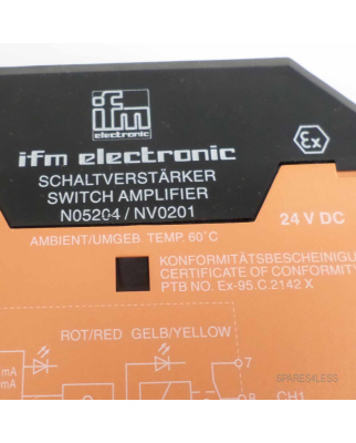 ifm electronic Schaltverstärker N05204 / NV0201 GEB