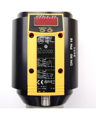 ifm Druckluftzähler SD2000 SDR21DGXFPKG/US-100-IPF OVP