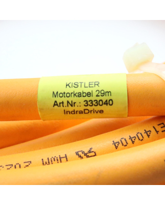 Kistler IndraDrive Motorkabel 333040 29m NOV