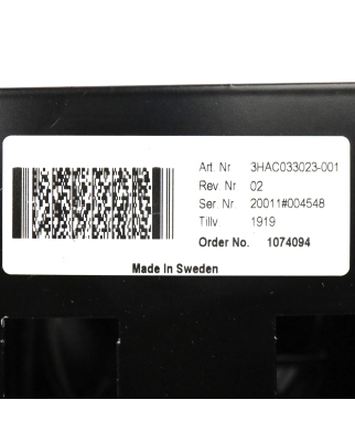 ABB Lüfter 3HAC033023-001 NOV