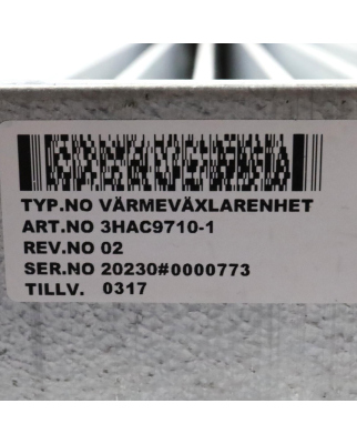 ABB Wärmetauscher 3HAC9710-1 GEB