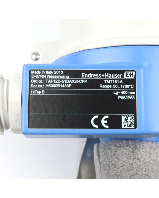 Endress+Hauser Thermoelementfühler TAF12D-51DAX3HCFP...