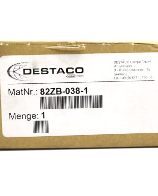Destaco Feststellvorrichtung 82ZB-038-1 OVP