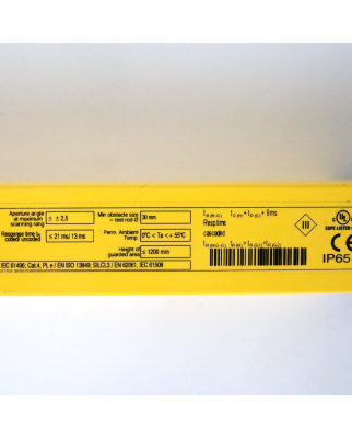 SICK Sicherheits-Lichtvorhang C4000 Empfänger C40E-1203DA010 1018746 NOV