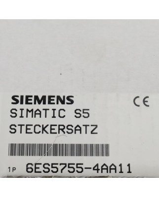 Simatic S5 Steckersatz 6ES5 755-4AA11 OVP