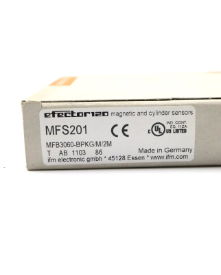 ifm efector Magnetsensor MFS201 MFB3060-BPKG/M/2M GEB