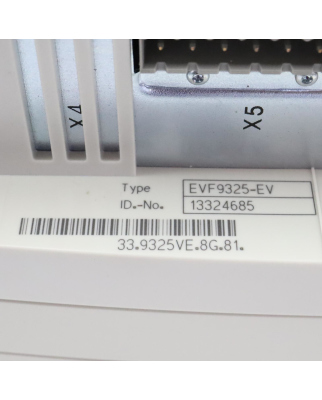 Lenze Frequenzumrichter EVF9325-EV ID 13324685 GEB