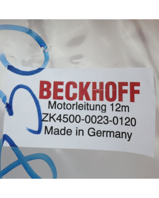 Beckhoff Motorleitung AX5000 dynamic ZK4500-0023-0120 12m...