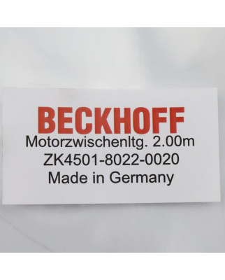Beckhoff Motorverlängerungsleitung AX5000 dynamic...