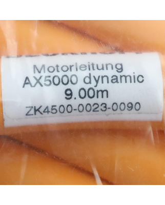 Beckhoff Motorleitung AX5000 dynamic ZK4500-0023-0090 9m OVP