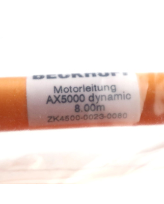 Beckhoff Motorleitung AX5000 dynamic ZK4500-0023-0080 8m OVP