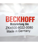 Beckhoff Motorleitung AX5000 dynamic ZK4500-8022-0080 8m OVP