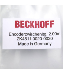Beckhoff Encoderverlängerungsleitung AX5000 dynamic ZK4511-0020-0020 2m OVP