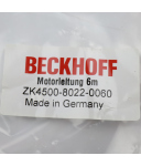 Beckhoff Motorleitung AX5000 dynamic ZK4500-8022-0060 6m OVP