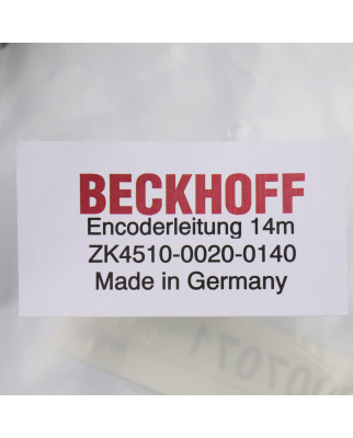 Beckhoff Encoderanschlussleitung AX5000 dynamic...