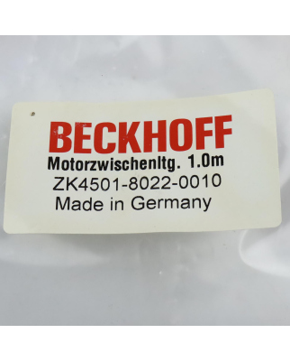 Beckhoff Motorverlängerungsleitung AX5000 dynamic...