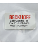 Beckhoff Motorverlängerungsleitung AX5000 dynamic ZK4501-8022-0030 3m OVP