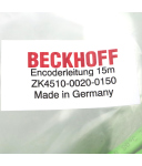 Beckhoff Encoderanschlussleitung AX5000 dynamic ZK4510-0020-0150 15m OVP